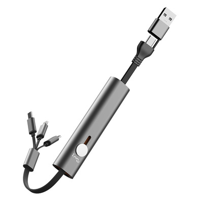 六合一超級快充金屬收納線