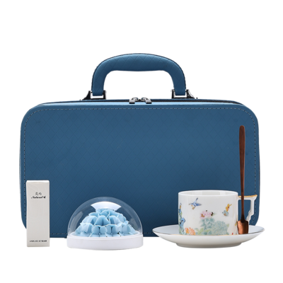 繡球與咖啡杯套組